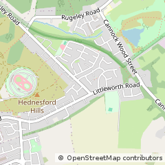 Map of Cannock