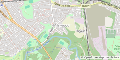 Map of Bellshill