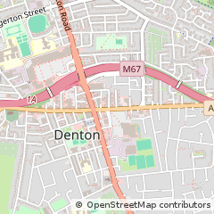 Map of Manchester, Cheshire