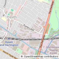Map of Hayes., Middx