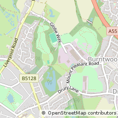 Map of Buckley, Flintshire