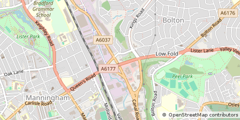 Map of Bradford