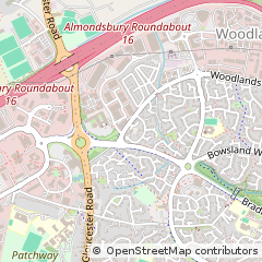 Map of Bradley Stoke, Bristol