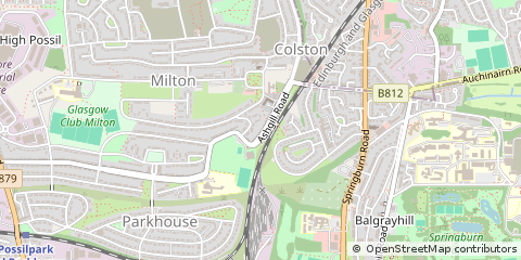 Map of Glasgow