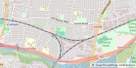 Map of Portsmouth, Hampshire