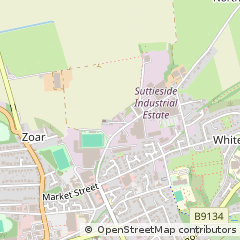 Map of Forfar, Angus