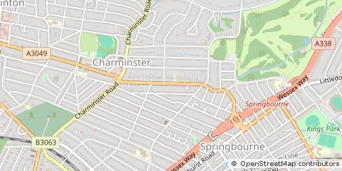 Map of Bournemouth