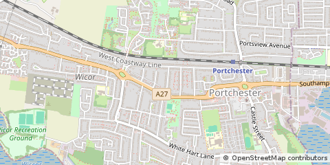 Map of Fareham
