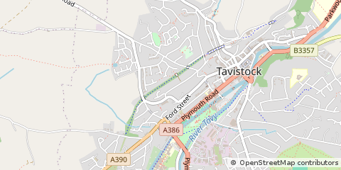Map of Tavistock