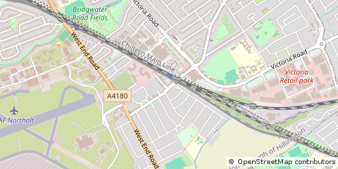 Map of Ruislip