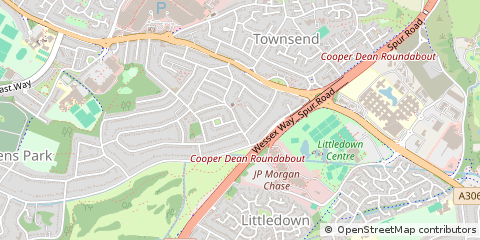 Map of Bournemouth