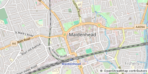 Map of Maidenhead