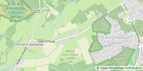 Map of Southampton, Hampshire