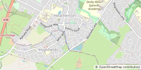 Map of Derby