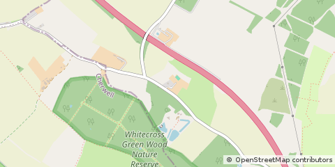 Map of Kidlington, Oxfordshire