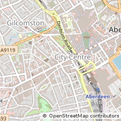 Map of Aberdeen