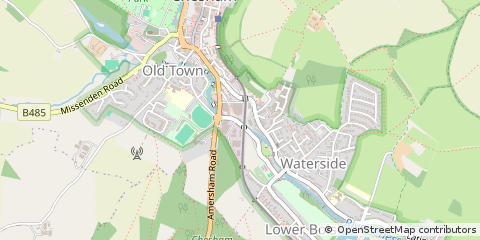 Map of Chesham