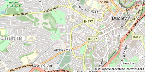 Map of Dudley, Berkshire