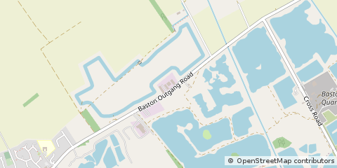 Map of Peterborough, Cambridgeshire