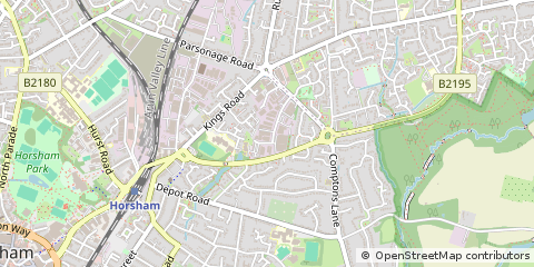 Map of West Sussex