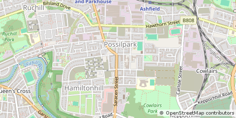 Map of Glasgow