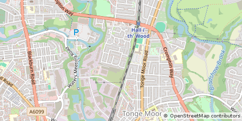 Map of Bolton, Berkshire