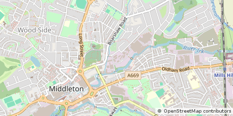 Map of Manchester