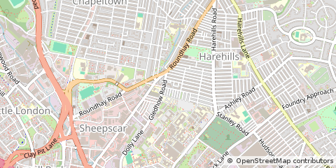 Map of Leeds