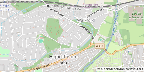 Map of Christchurch