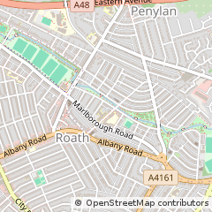 Map of Cardiff