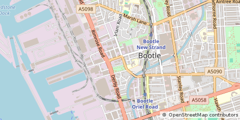 Map of Bootle