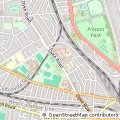 Map of Brighton, East Sussex