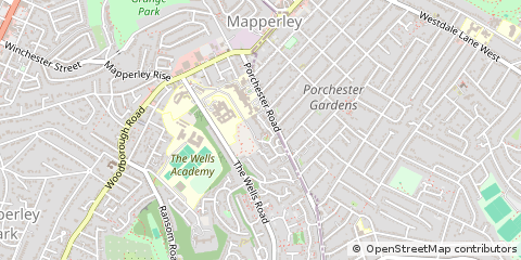Map of Nottingham
