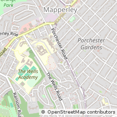 Map of Nottingham