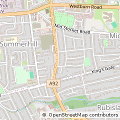 Map of Aberdeen