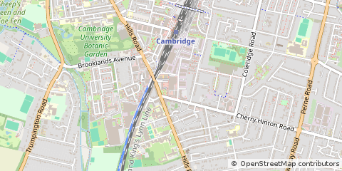 Map of Cambridge