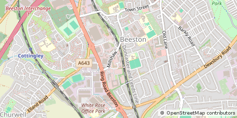 Map of Leeds