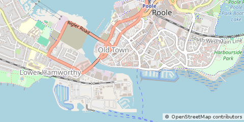 Map of Blandford Forum