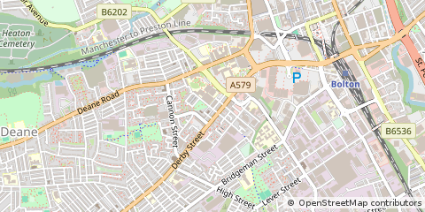 Map of Bolton