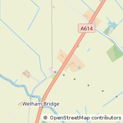 Map of Holme on Spalding Moor, East Yorkshire
