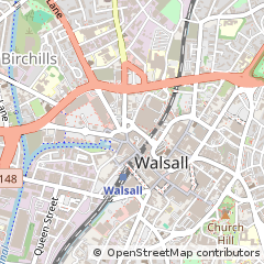 Map of Walsall