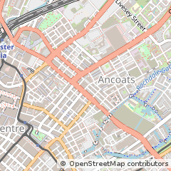 Map of Manchester, Greater Manchester