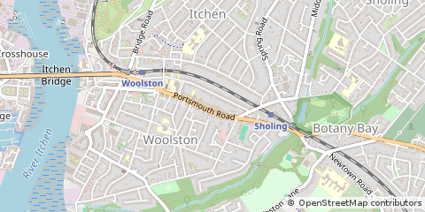 Map of Southampton