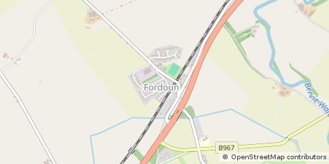 Map of Laurencekirk