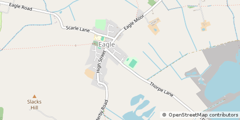 Map of Lincoln, Lincolnshire