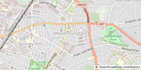 Map of Leicester