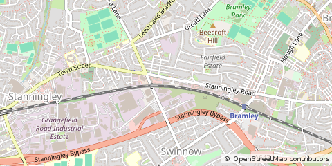 Map of Leeds