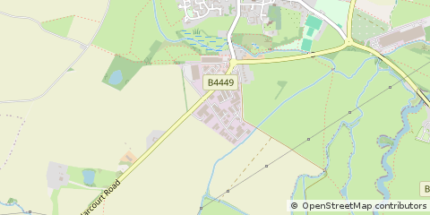 Map of Eynsham Witney, Oxfordshire