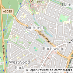 Map of Southampton