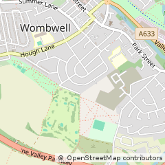 Map of Barnsley